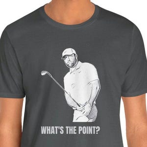 Scheffler Golf T-Shirt: British Open Inspired Tee, Golf Major winner, Masters PGA Tour USA Golfer Scottie