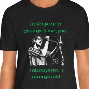 Shane MacGowan inspired T Shirt, Saint Patrick&#39;s Day Tee Shirt with a Pogues feel, Irish Music Tee, Ireland Music Legend Icon Tee Shirt