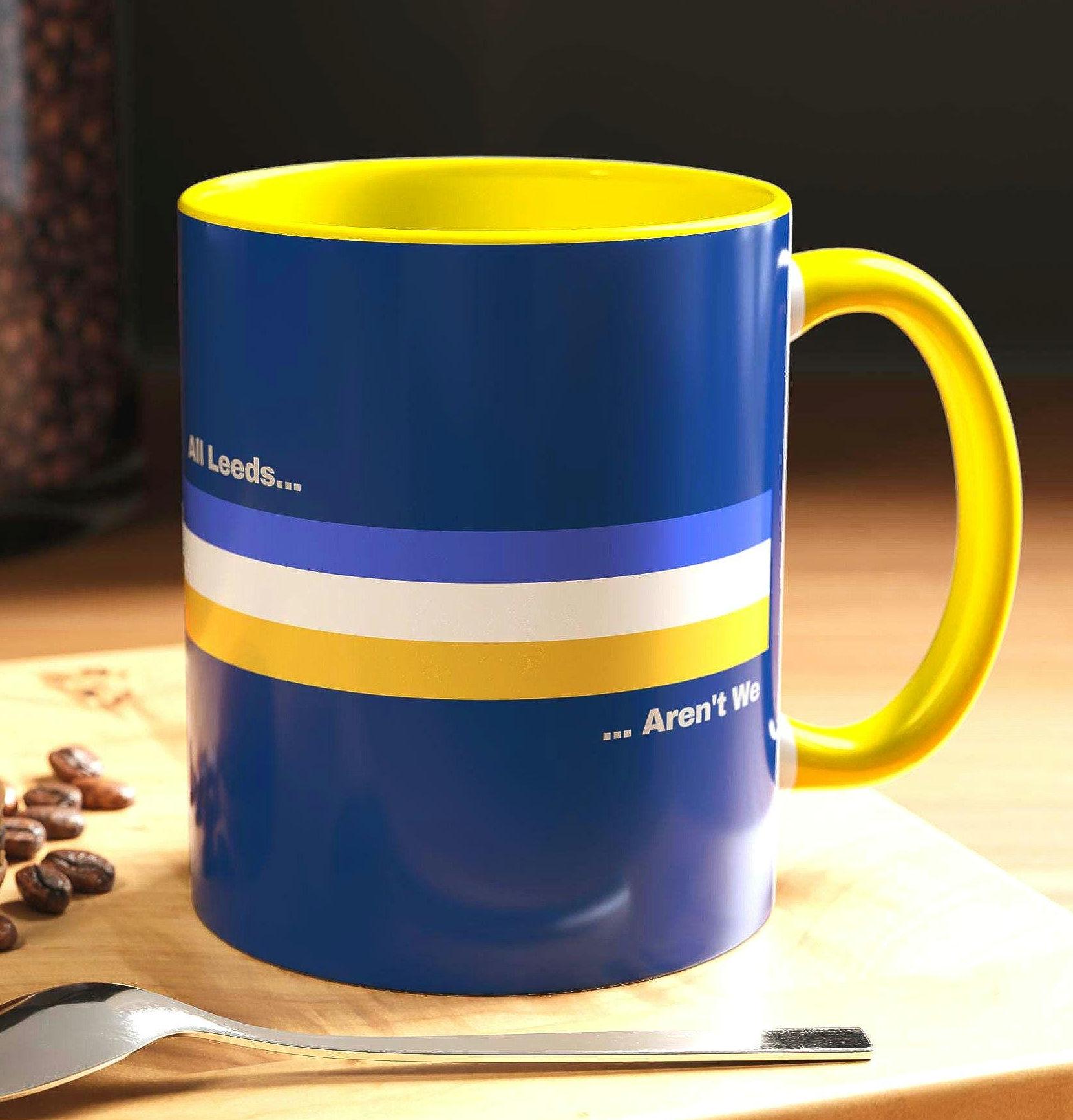 Leeds Utd Promoted 2025 Mug Cup Football Gifts Leeds - View #4