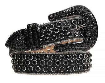 Karen Millen leather studded belt Karen Millen | Accessories | Karen Millen White Leather  main image 2