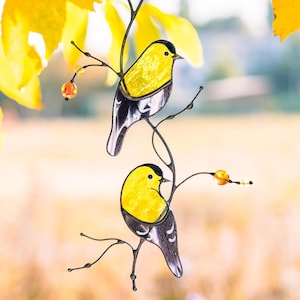 Glass Love Birds - Etsy