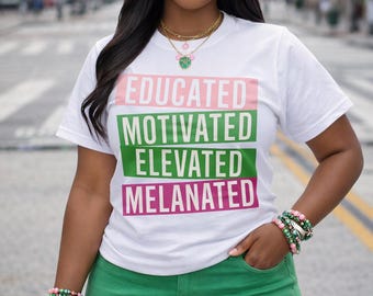 Prissy Girl | 1908 AKA Shirt |Alpha Kappa Alpha Sorority Apparel | Pink and Green Greek Paraphernalia, AKA Gift, Sorority Sweatshirt Hoodie