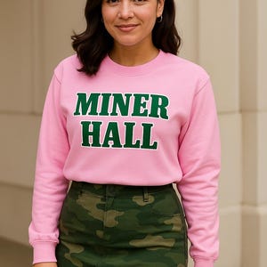 Alpha Kappa Alpha Sorority Gift | 1908 Crew Sweatshirt | AKA1908 Sweater | Alpha Woman | NPHC | AKA | Salmon Pink Apple Green | Skee-wee