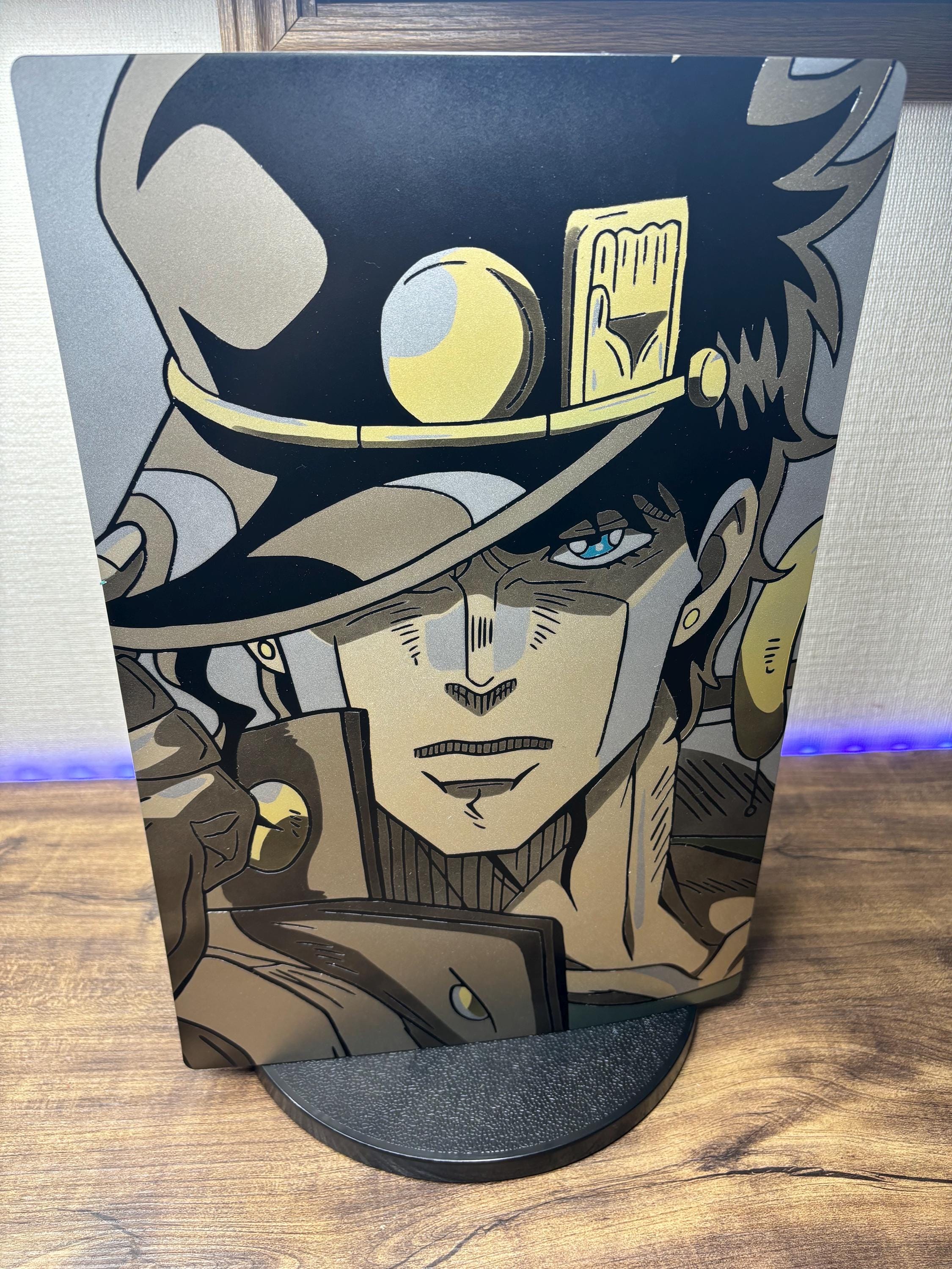 Custom painted PlayStation5 Disc Edition Cover jotaro