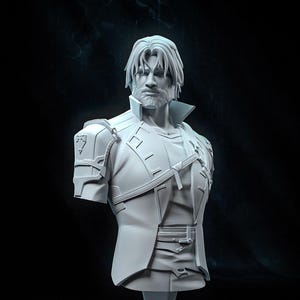 Jayce Bust Resin Miniature Figurine Game Character League of Legends Arcane Gift for Him Her Birthday Gift Anime