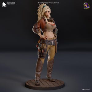 Gemma Harz Miniatur Figur Spielfigur Monster Hunter Wilds Geschenk für Ihn Ihr Geburtstagsgeschenk Anime