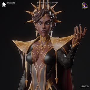 Mel Medarda Resin Miniature Figurine Game Character League of Legends Mel Gift for Him Her Birthday Gift Anime