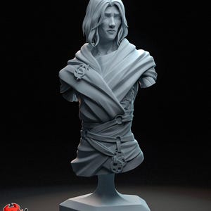 Viktor buste hars miniatuur beeldje spel karakter League of Legends geheimzinnig cadeau voor hem haar verjaardagscadeau anime
