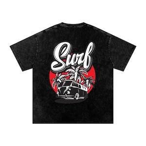Serf Acid Wash Oversize T-Shirt - 250 GSM