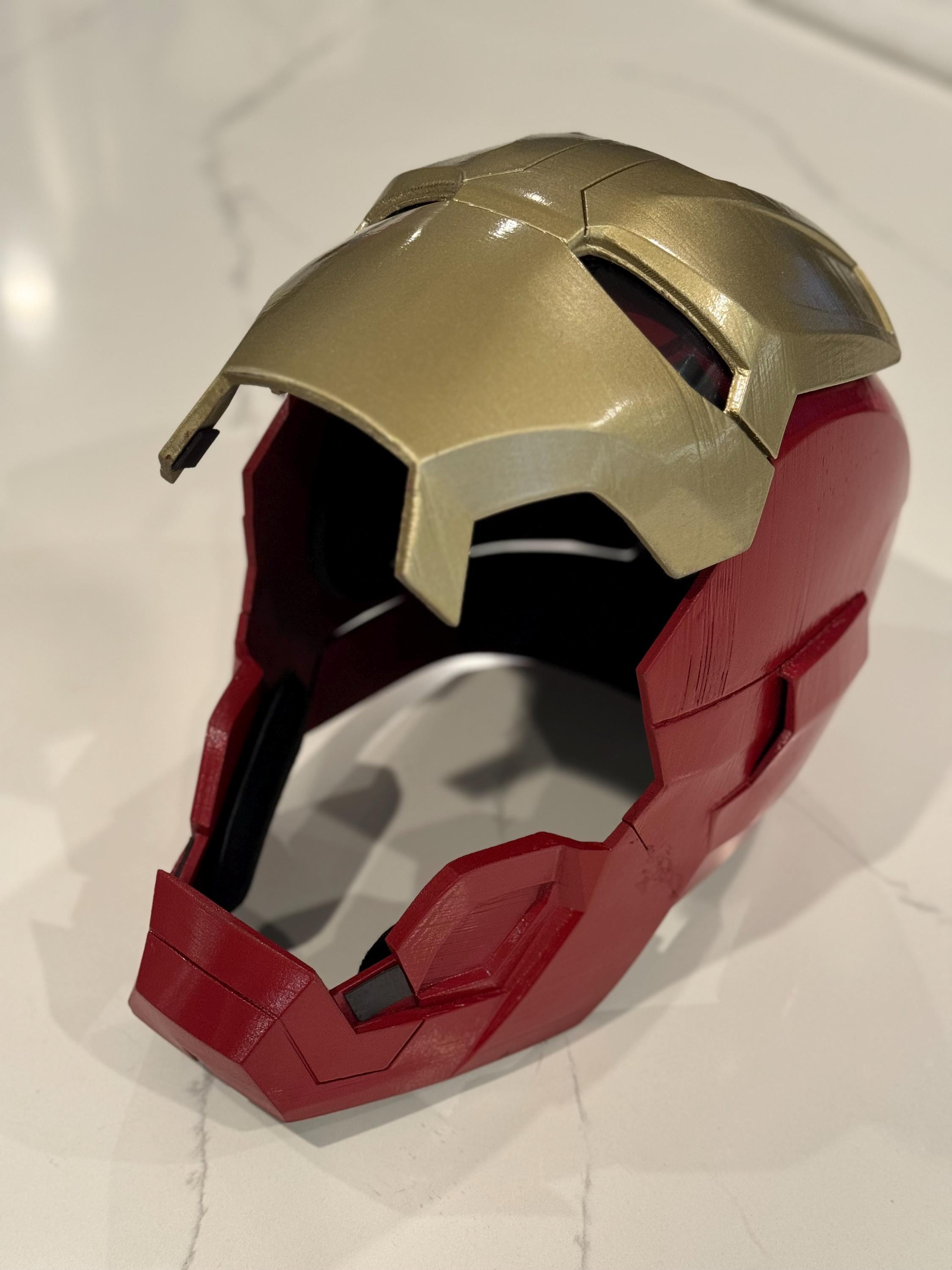 fiberglass iron man helmet Iron-man Helmet MK 42 (wearable)