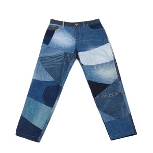 Patchwork trousers image 3