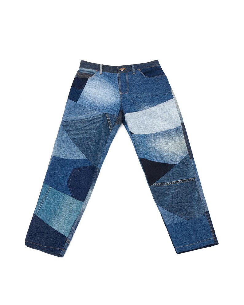 Patchwork trousers image 3