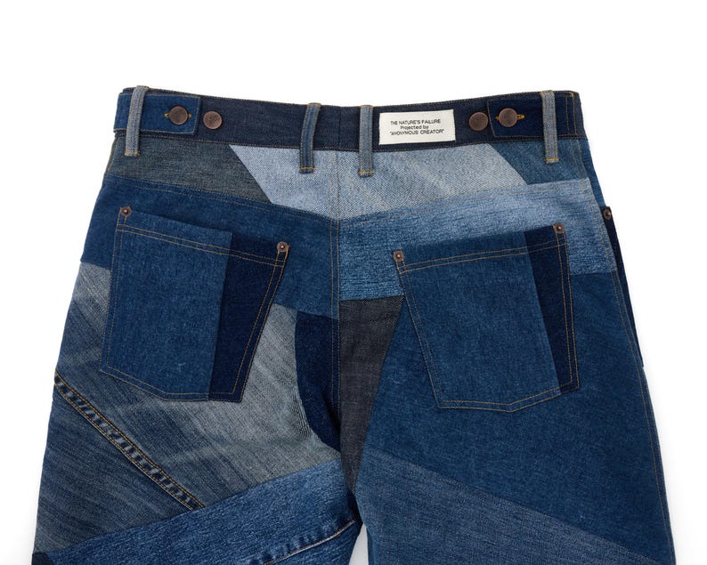 Patchwork trousers image 5