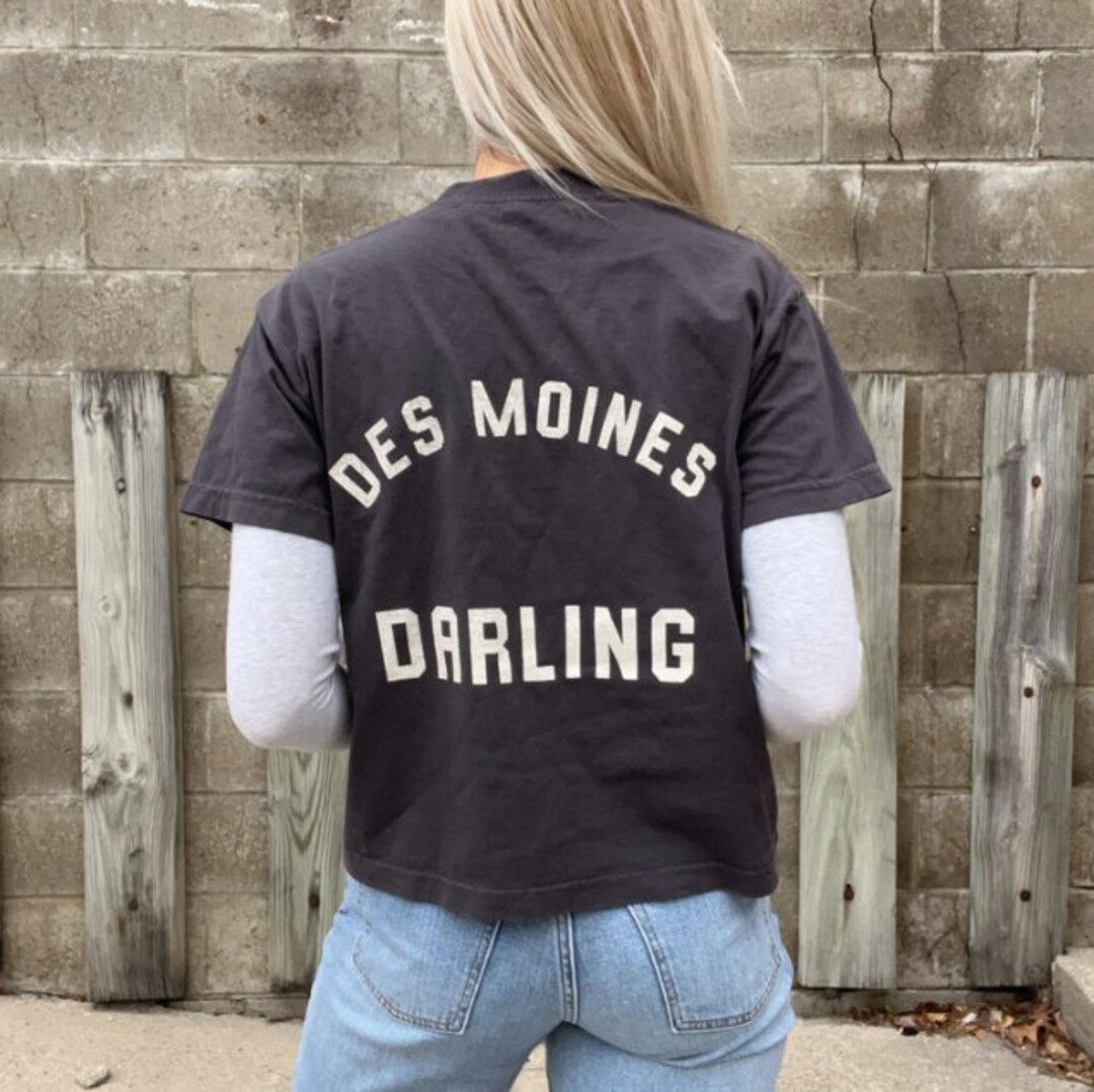 Des Moines Darling Boxy Tee Etsy