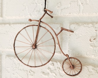 Penny Farthing, Velocipede, Boneshaker Bicycle Ornament, Suncatcher, Gift