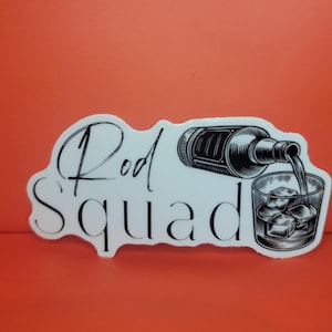 Adhesivo de Rod Squad: divertido adhesivo de Rod Stewart para portátiles, botellas de agua y más: regalo perfecto para amantes y fanáticos de la música