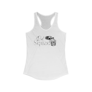 Rod Stewart  Rod Squad Whiskey Racerback Tank, Fun and Bold Rod Stewart Fan Apparel,  Perfect Gift for Music Lovers and Concert Goers
