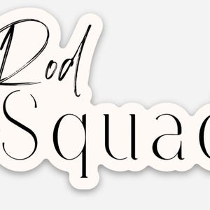 Adhesivo de Rod Squad: divertido adhesivo de Rod Stewart para portátiles, botellas de agua y más: regalo perfecto para amantes y fanáticos de la música