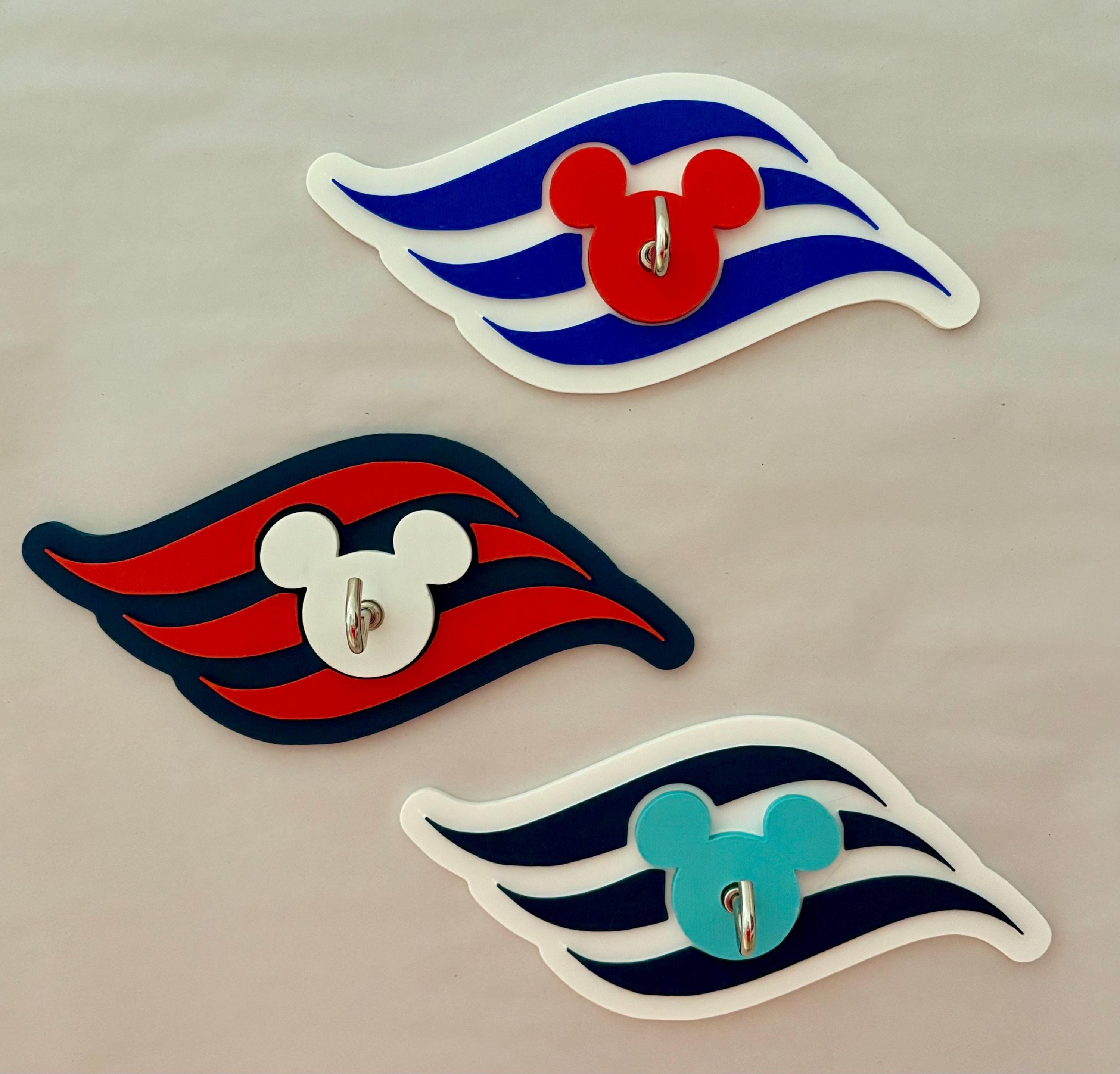 DCL Mouse Hook Magnets, Disney Cruise Magnet, Disney Cruise fish extender gifts, cruise lanyard hanger, magnet exchange, stateroom hook
