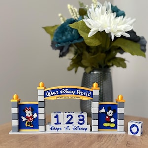 Disney Vacation Countdown, Disney Countdown Calendar,  Disney World Countdown Calendar, Disney Countdown, WDW Countdown, WDW vacation