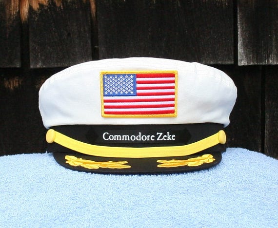sailing captain hat