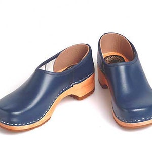 Closed Clog blue image 1