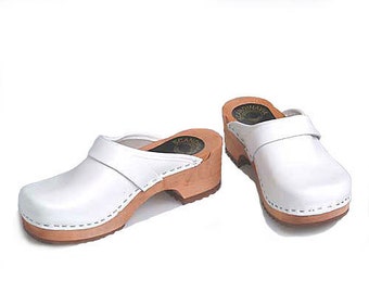 Clogs white