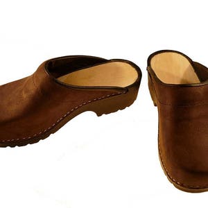 Soft Clogs nubuk leather