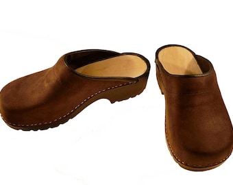 Soft Clogs Nubukleder