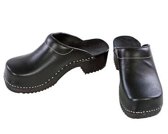 Clogs black / black sole with pad