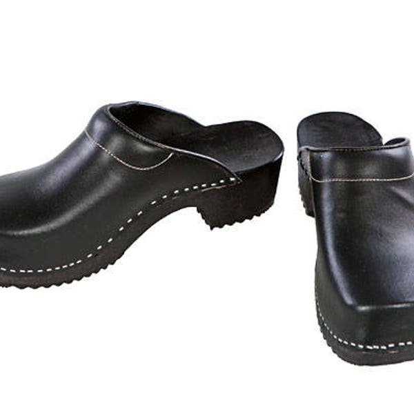 Clogs black / black sole with pad