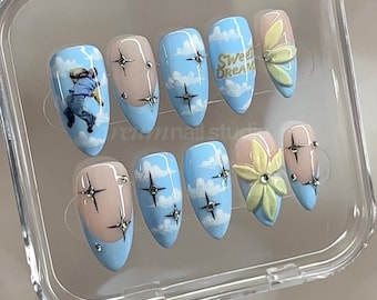 Sweet Dreams Inspired Press-On Nails