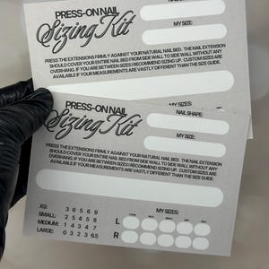 Kit voor persnagels