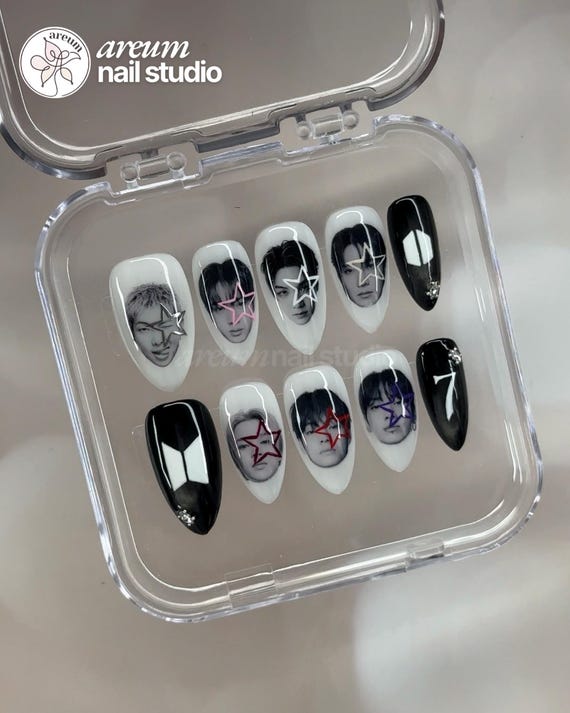 BTS Starboys Press-On Nails