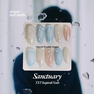 TXT Sanctuary Inspired Press-On Nails