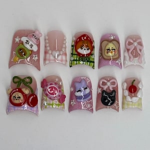 ANITEEZ Inspired Press-On Nails