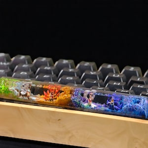 Artisan Keycap - Nine-Tailed Fox Theme - handgemachte Resin Tastenkappe für Mechanische Tastatur