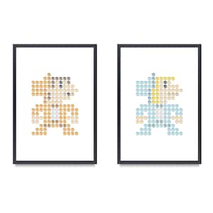 Pixel Art Dumb and Dumber Posters | Harry and Lloyd | Wall Art | Decor | Print | Digital Download