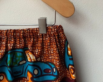 Toddler Pants | Baby Pants | African Print Toddler Pants | Gender Neutral Toddler Clothing | Car Print Toddler Pants