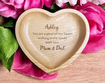 Ring Schale personalisiert, Ring Schale, Tochter Hochzeit Andenken, Brautparty Geschenk