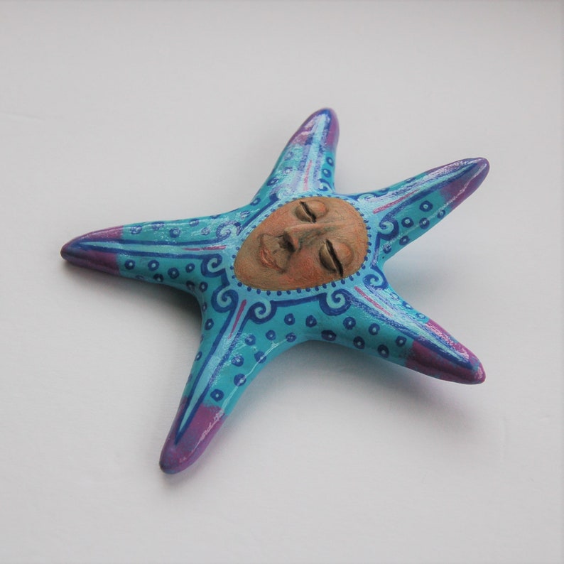 Star in your life One of a kind wall decor art object. Makes a great gift or collectible piece. Created by Sue Thomson, Livingstone Studio image 4