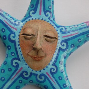 Star in your life One of a kind wall decor art object. Makes a great gift or collectible piece. Created by Sue Thomson, Livingstone Studio image 2