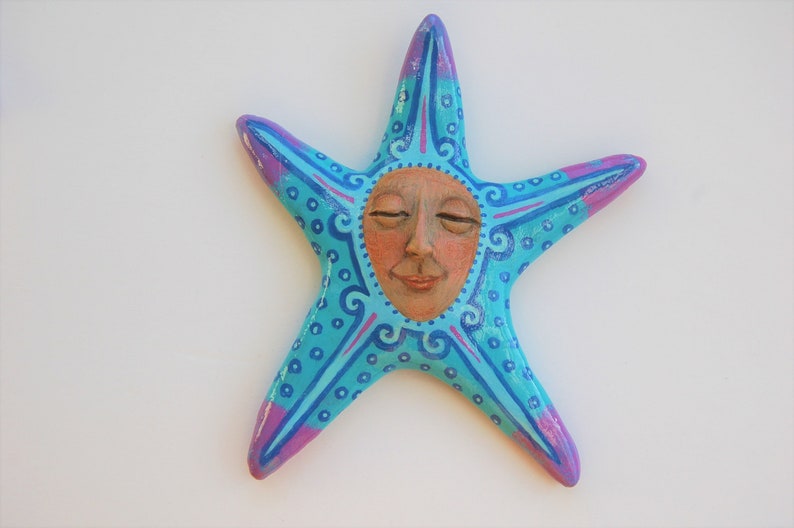 Star in your life One of a kind wall decor art object. Makes a great gift or collectible piece. Created by Sue Thomson, Livingstone Studio image 1