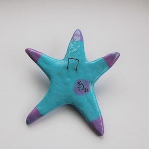 Star in your life One of a kind wall decor art object. Makes a great gift or collectible piece. Created by Sue Thomson, Livingstone Studio image 3