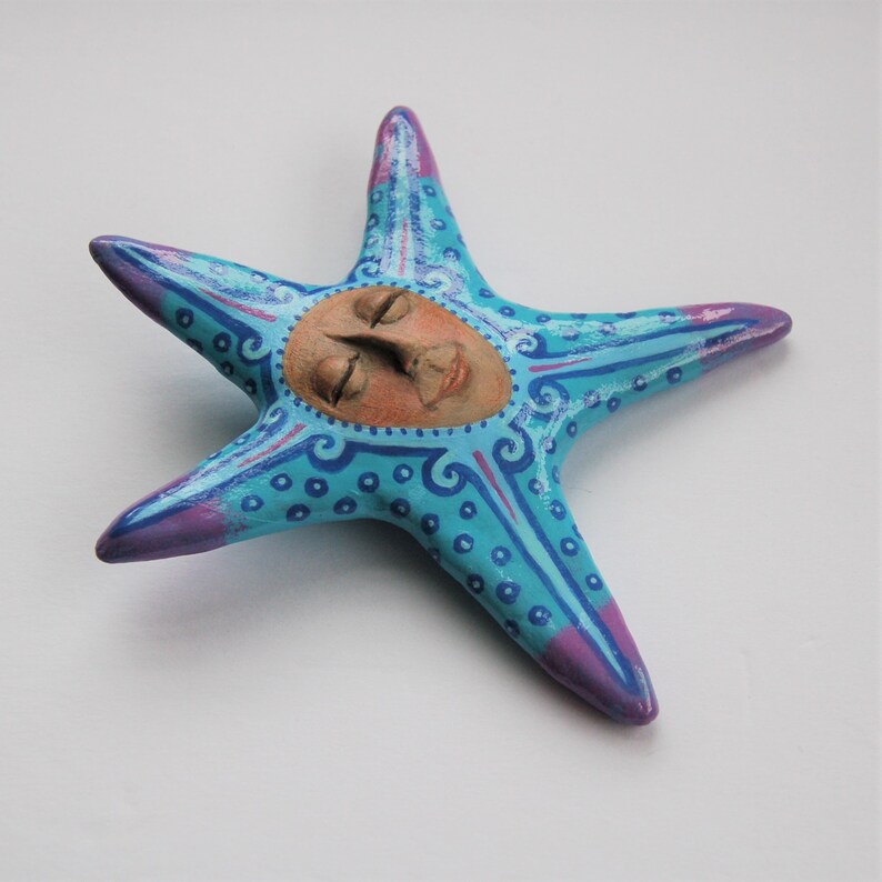 Star in your life One of a kind wall decor art object. Makes a great gift or collectible piece. Created by Sue Thomson, Livingstone Studio image 6