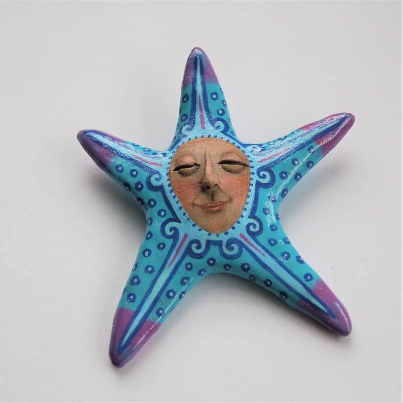 Star in your life One of a kind wall decor art object. Makes a great gift or collectible piece. Created by Sue Thomson, Livingstone Studio image 5