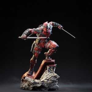 Deadpool – Masked Anti-Hero 3D Model STL