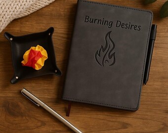 Burning Desires Notebook Kit | Burn Paper | Manifestation | Modern Native Trading Notebook