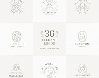 36 Elegant Logo Templates | Canva