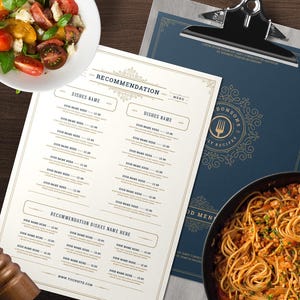 Restaurant Menu with Luxury Flourishes Ornament Logo Template, Good for Restaurant and Cafe. Digital files ai, psd, eps, jpg, png, svg, dxf